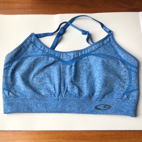 NEVER WORN CAMPION blue sports bra